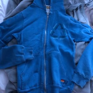 Vintage Aviator Nation Blue Hoodie